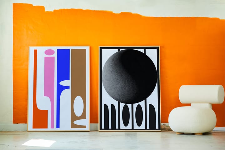Poster Moon - 50x70 cm  - Paper Collective