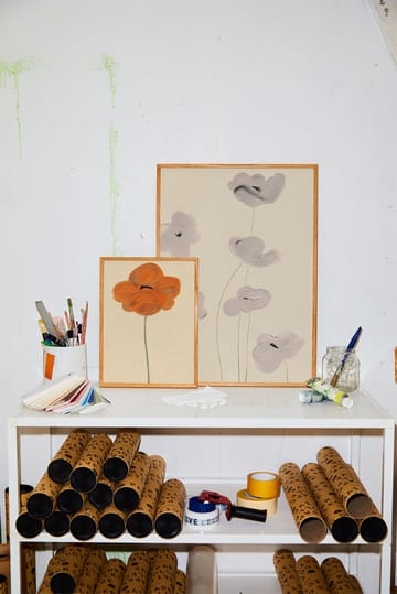 Poster Orange Vallmo - 30x40 cm  - Paper Collective