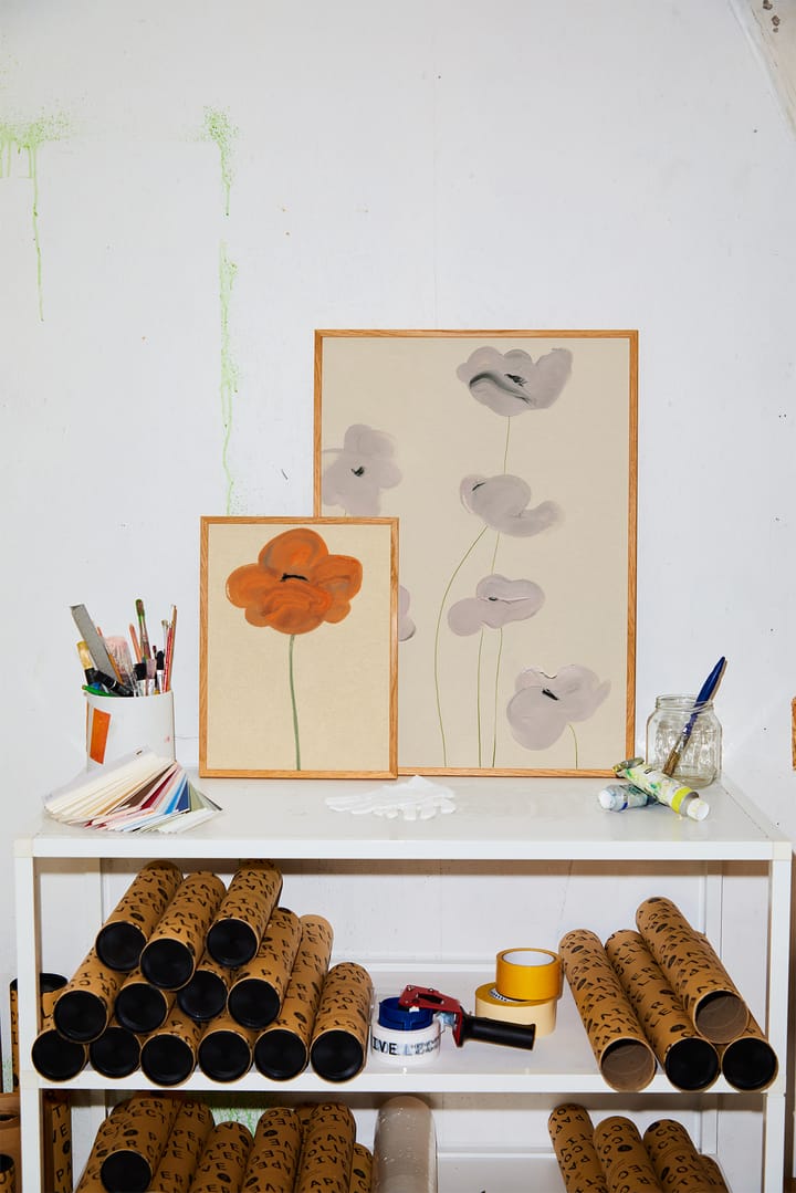 Poster Orange Vallmo - 50x70 cm  - Paper Collective