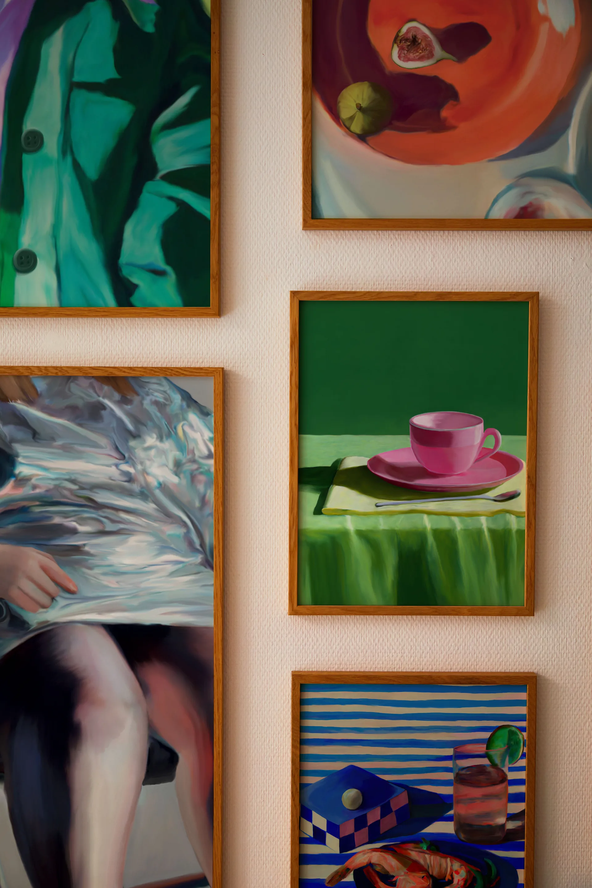 Poster Shrimp & Stripes, 30x40 cm  Paper Collective