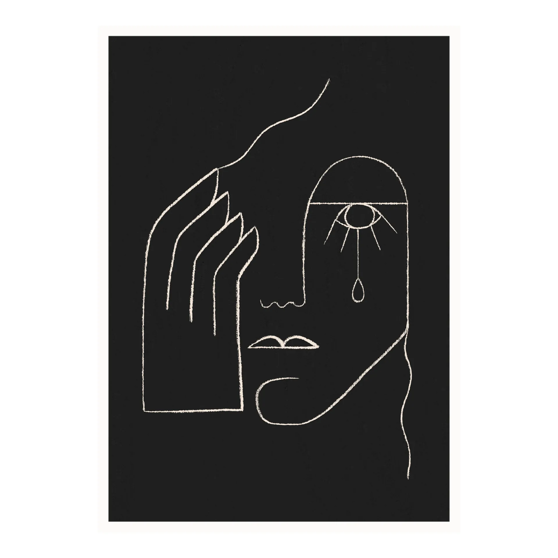 Poster Single Tear, 30x40 cm Paper Collective