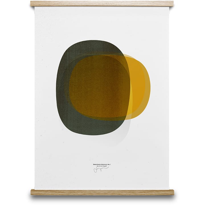 Poster Sketchbook Abstract 01, 50 x 70cm Paper Collective
