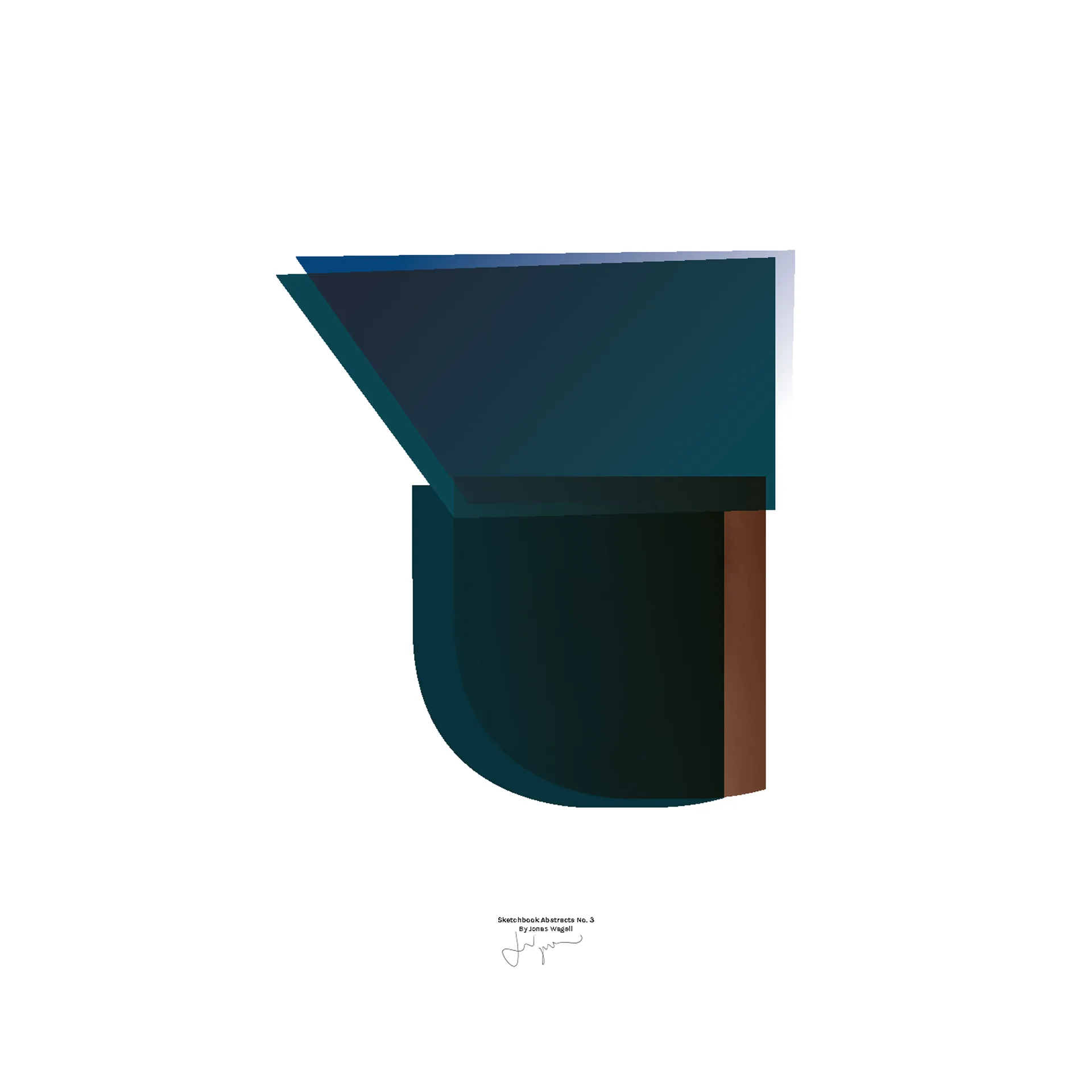 Poster Sketchbook Abstract 03, 30 x 40cm Paper Collective