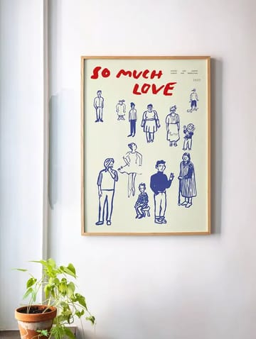 Poster So Much Love - 30x40 cm - Paper Collective