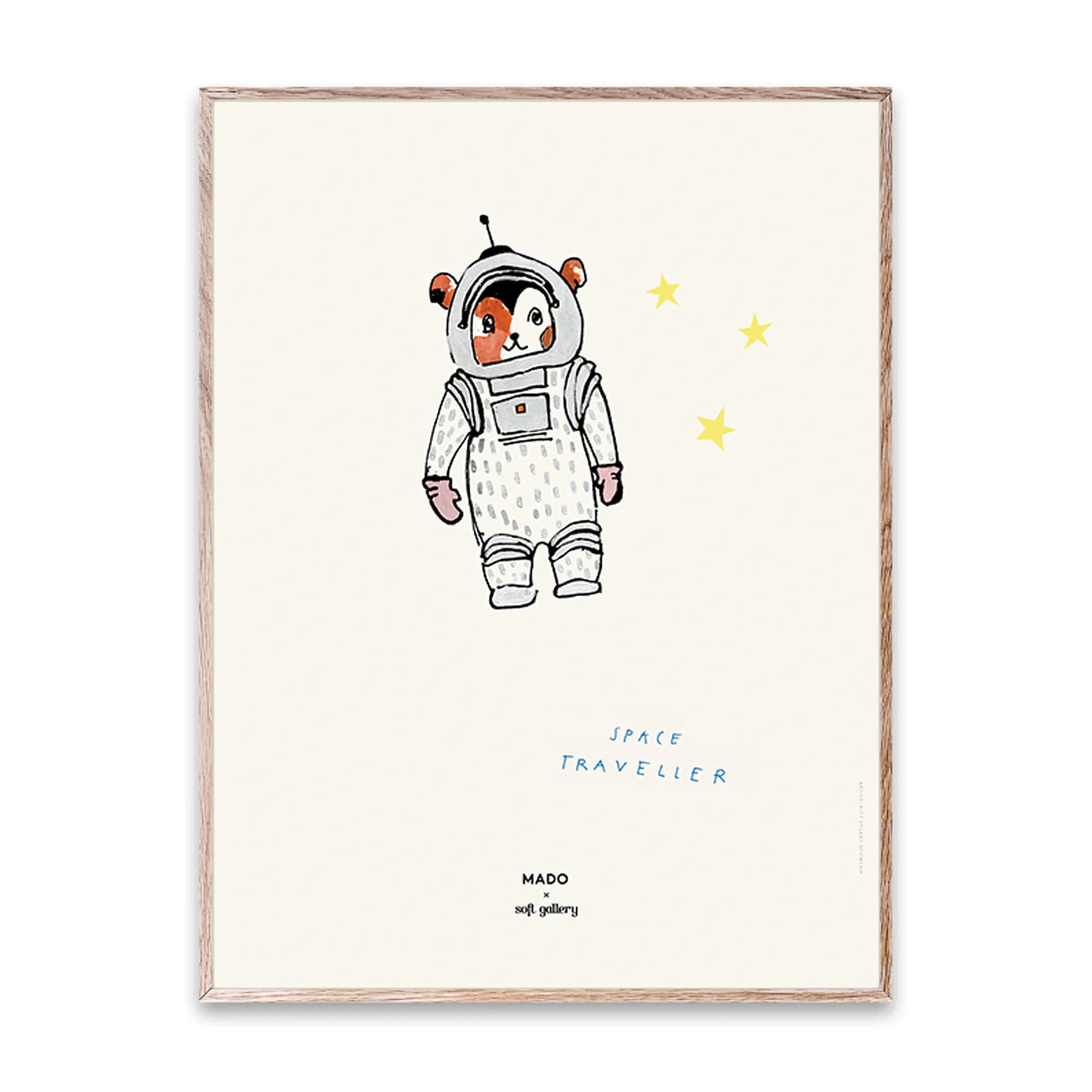 Poster Space Traveller, 30x40 cm  Paper Collective