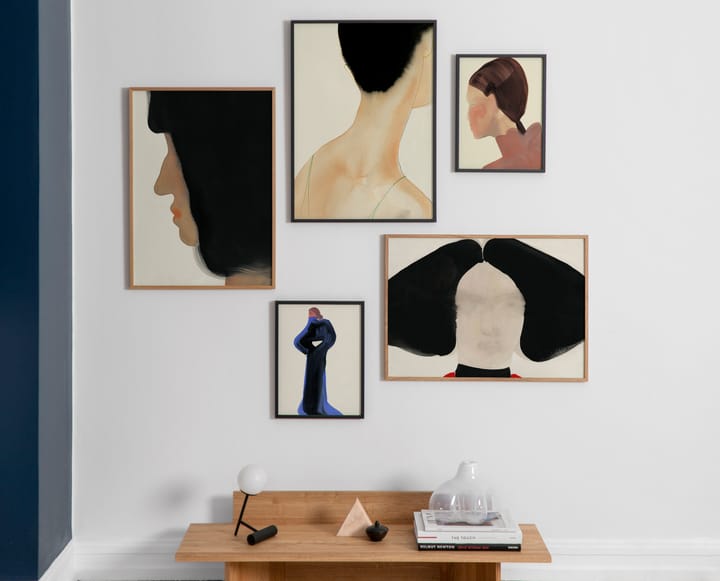 Poster The Black Hair, 30x40 cm Paper Collective