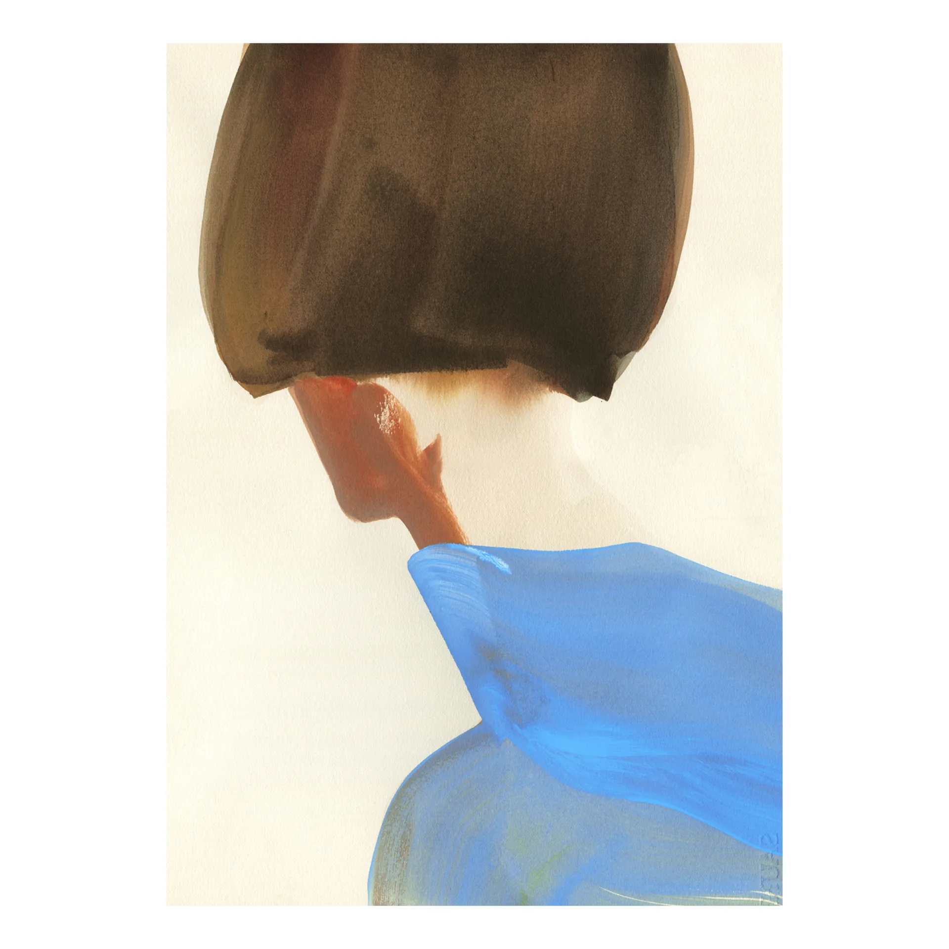 Poster The Blue Cape, 30x40 cm Paper Collective