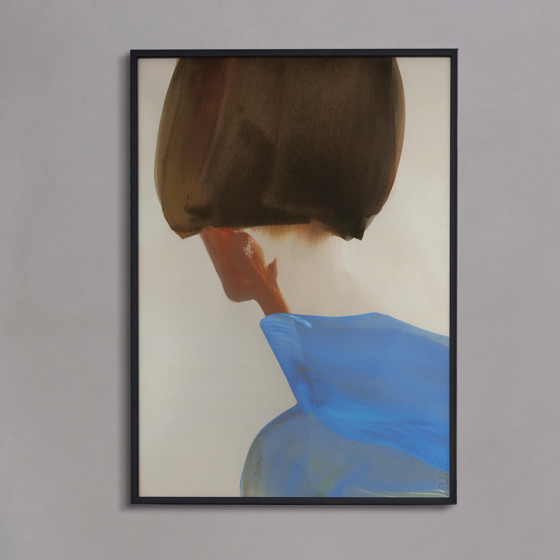 Poster The Blue Cape, 50x70 cm Paper Collective