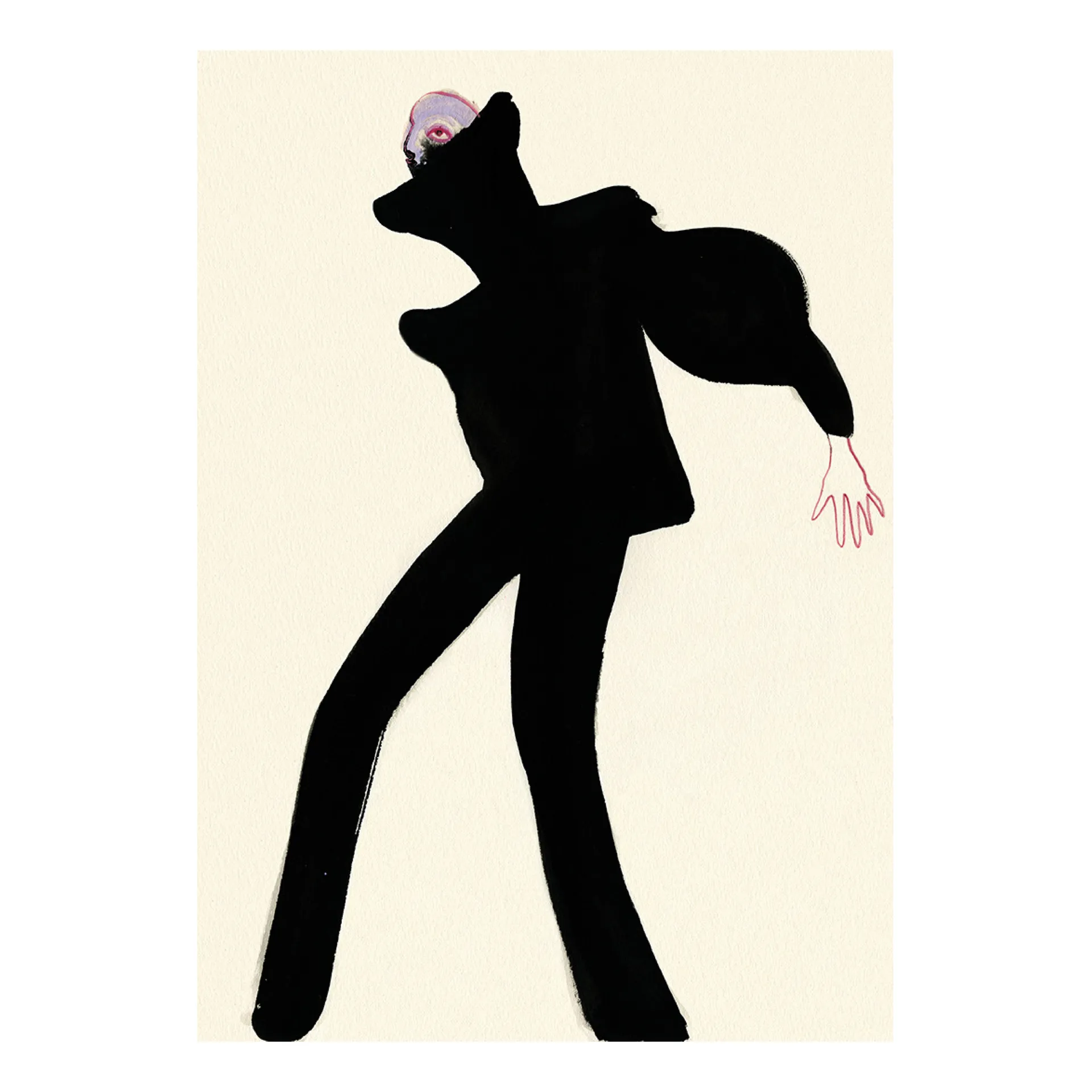 Poster The Crow, 50x70 cm Paper Collective