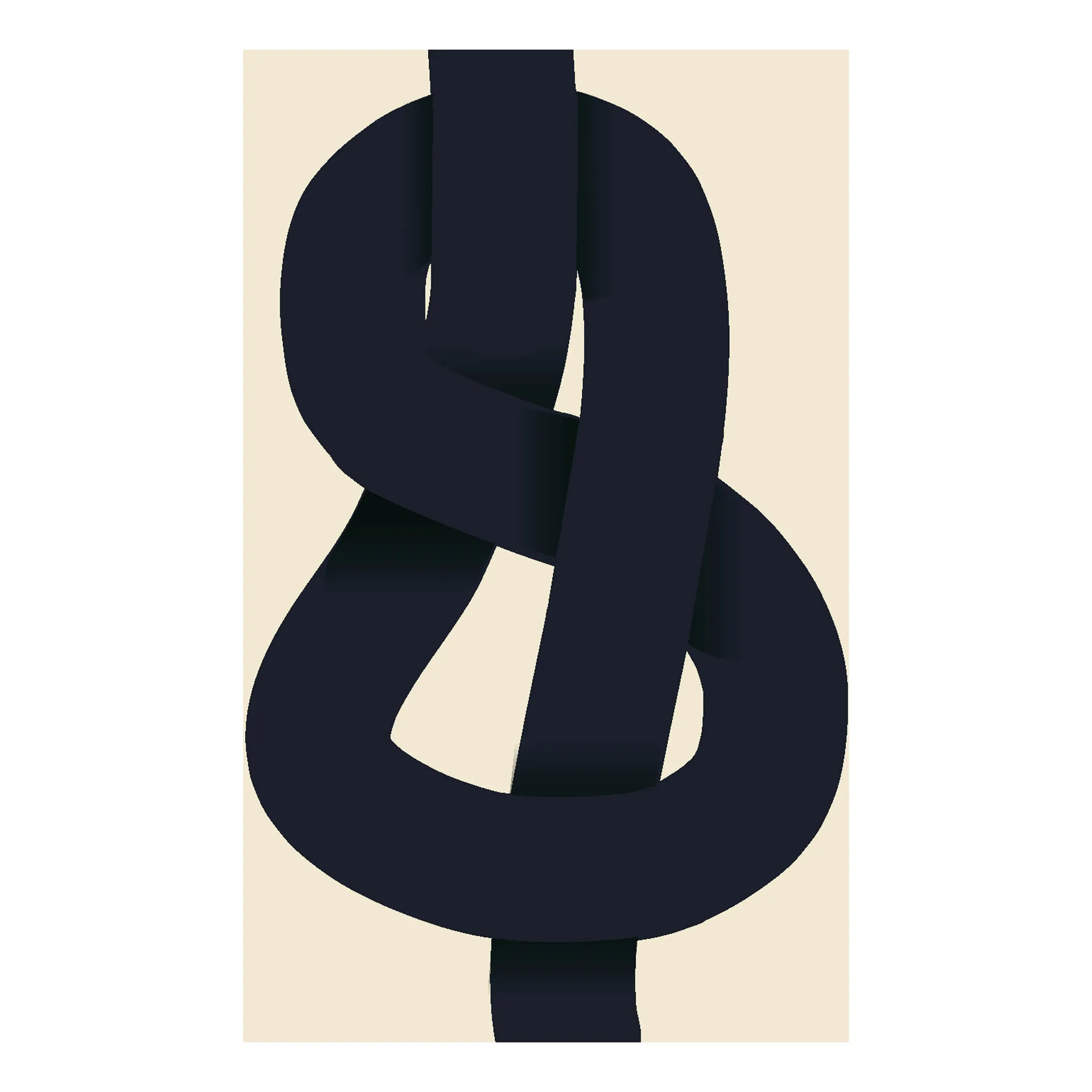 Poster The Knot, 50x70 cm Paper Collective