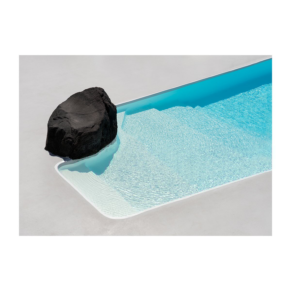 Paper Collective Poster The Pool 30x40 cm | Design Scandinave | Posters | Blanc