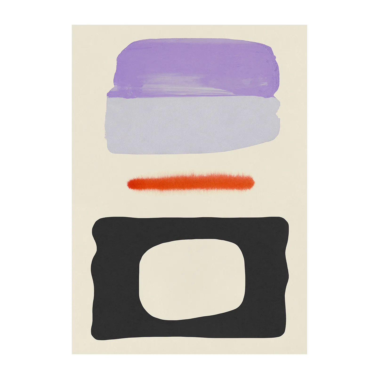 Poster Three Shapes, 30x40 cm  Paper Collective