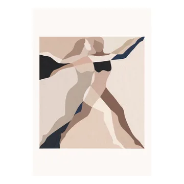 Poster Two Dancers - 50x70 cm - Paper Collective