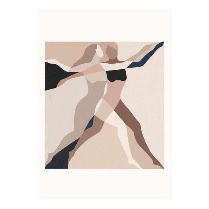 Poster Two Dancers - 50x70 cm - Paper Collective