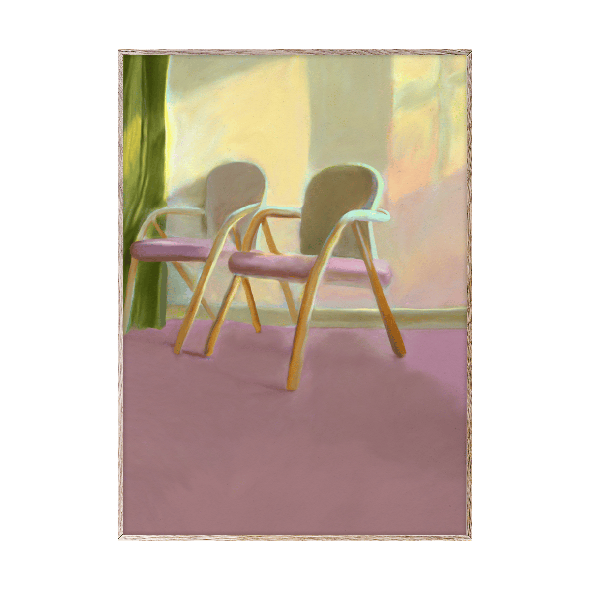 Paper Collective Poster Waiting Room 50x70 cm | Design Scandinave | Posters | Multi