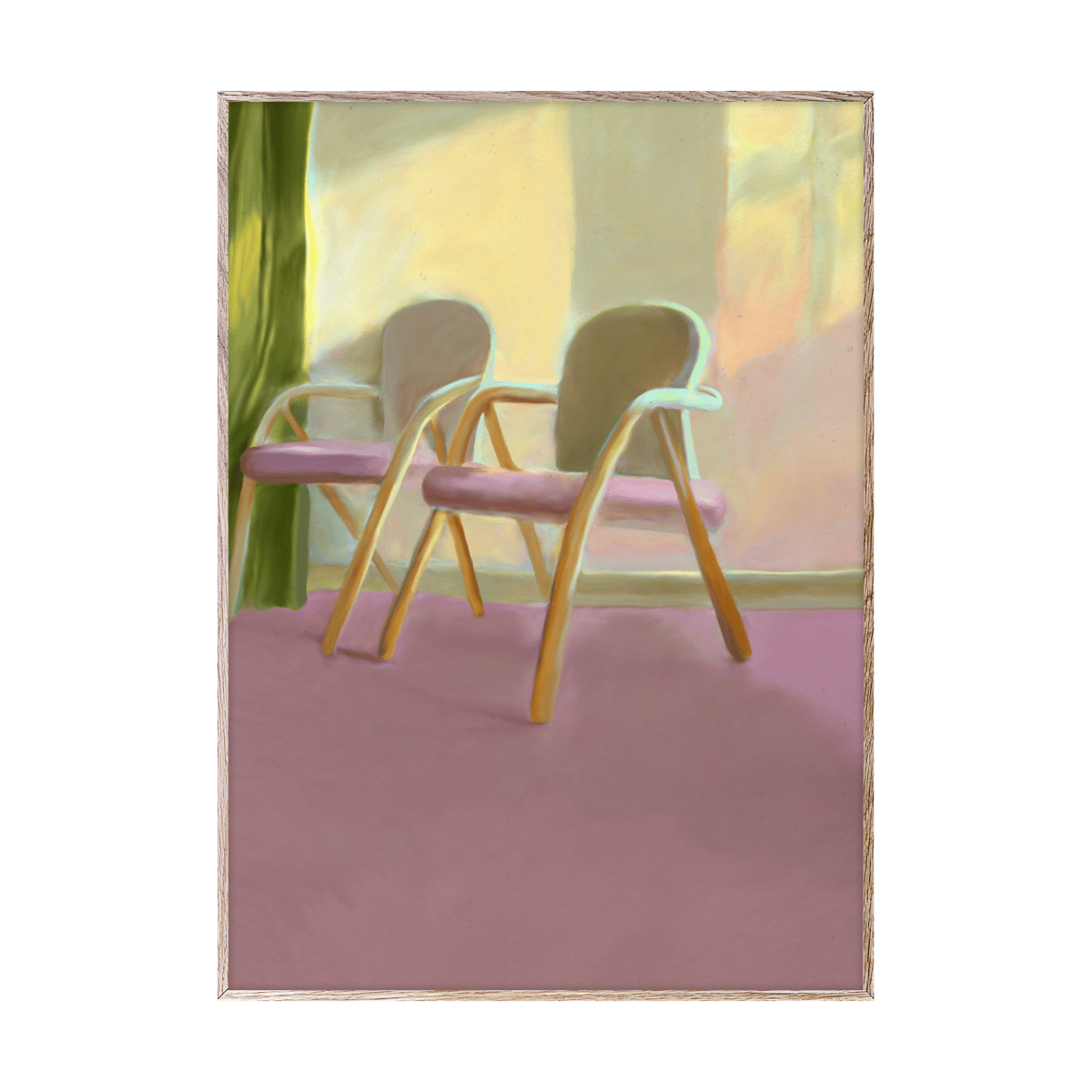 Paper Collective Poster Waiting Room 70x100 cm | Design Scandinave | Posters | Multi