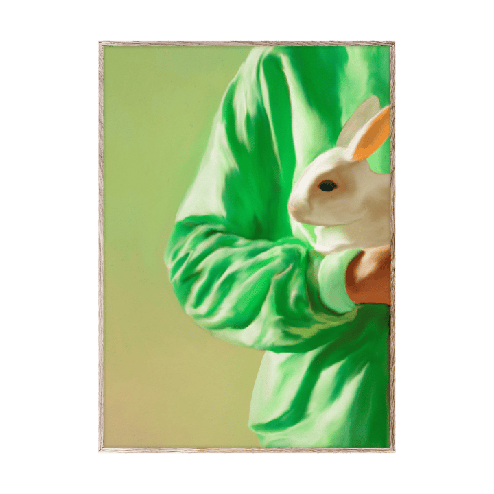 Poster White Rabbit - 30x40 cm  - Paper Collective