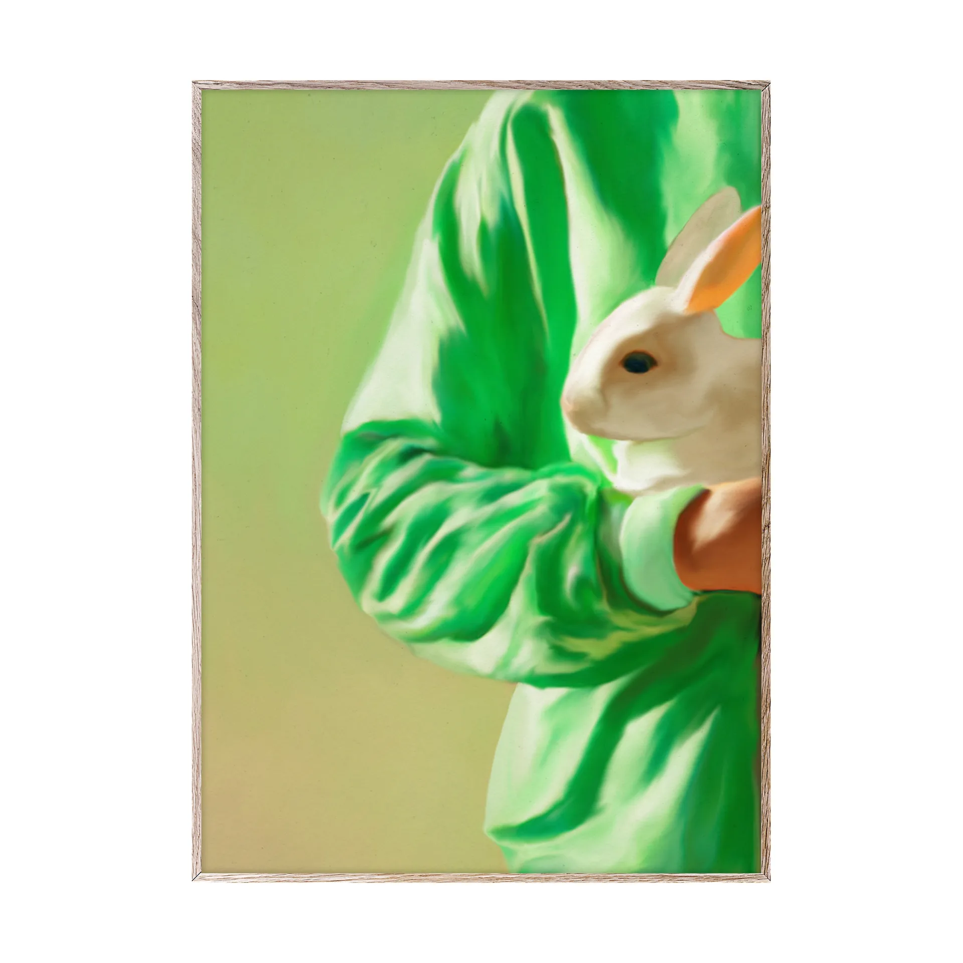 Poster White Rabbit, 70x100 cm  Paper Collective