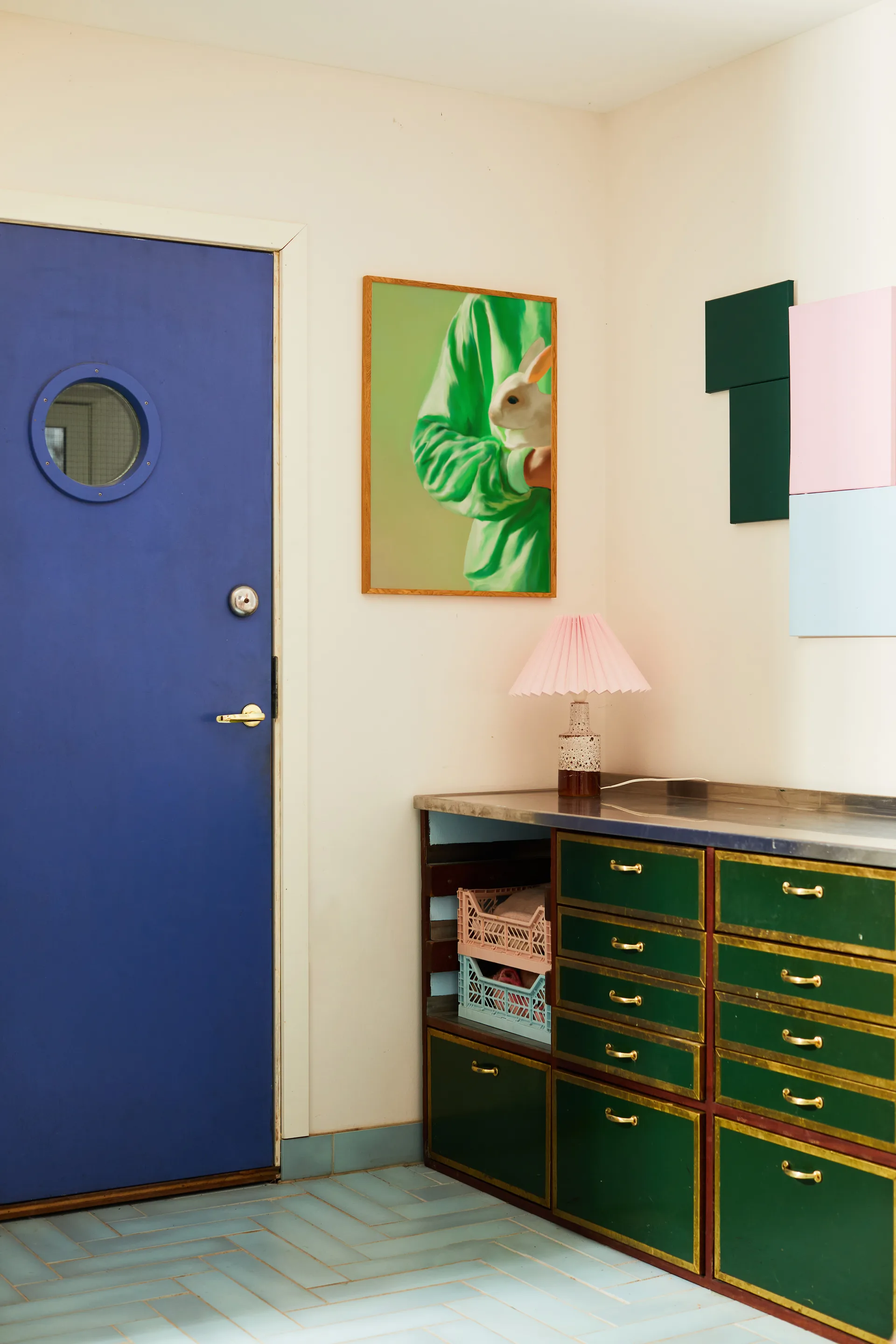 Poster White Rabbit, 70x100 cm  Paper Collective