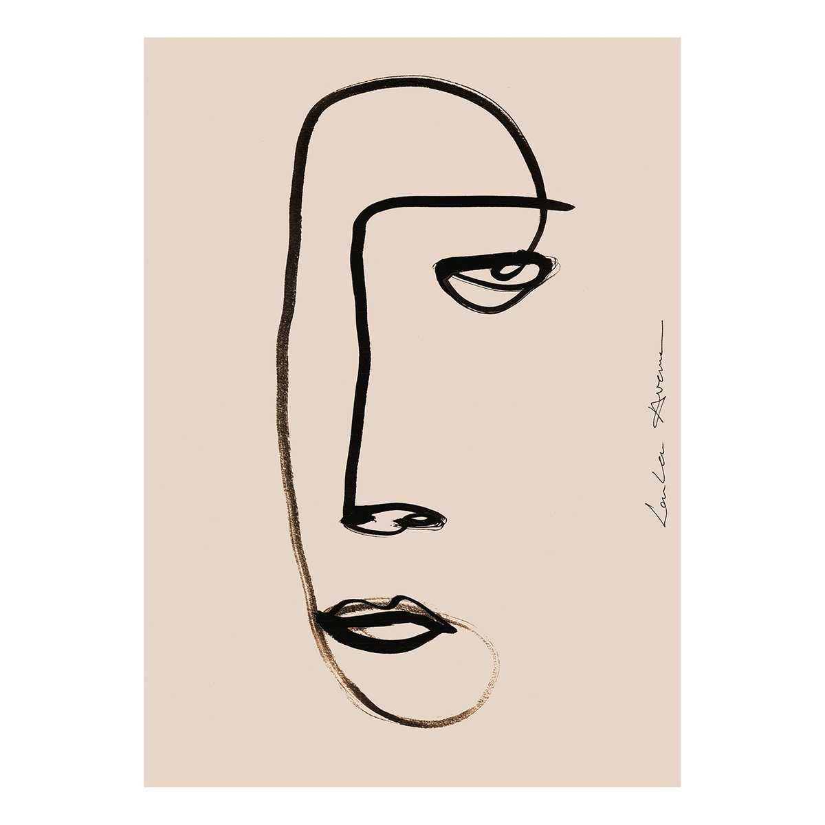 Paper Collective Serious Dreamer poster 70x100 cm