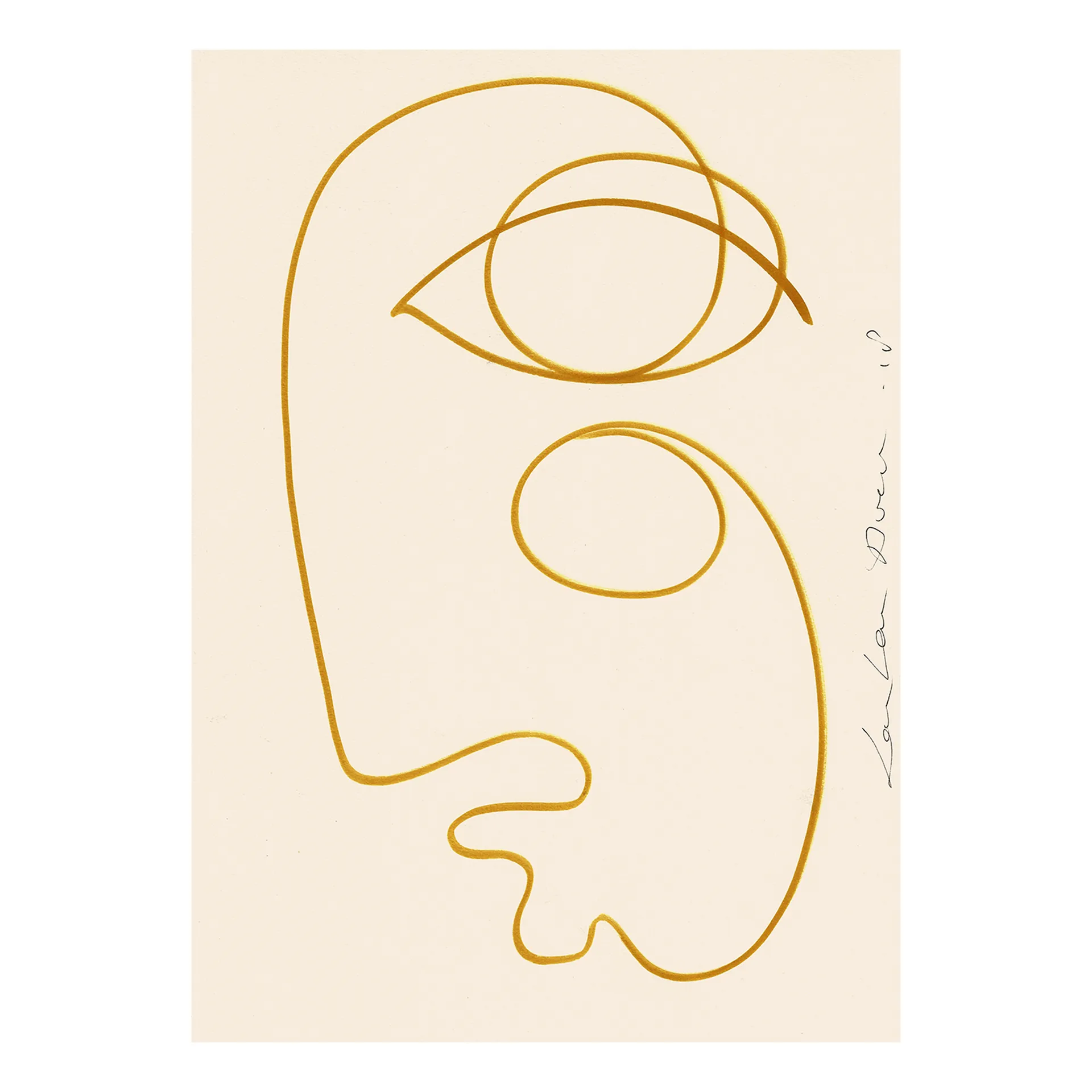 Sunkissed poster, 30 x 40 cm Paper Collective