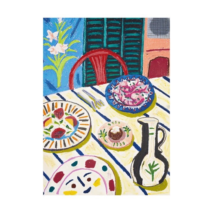 Tapas Dinner poster - 30x40cm - Paper Collective