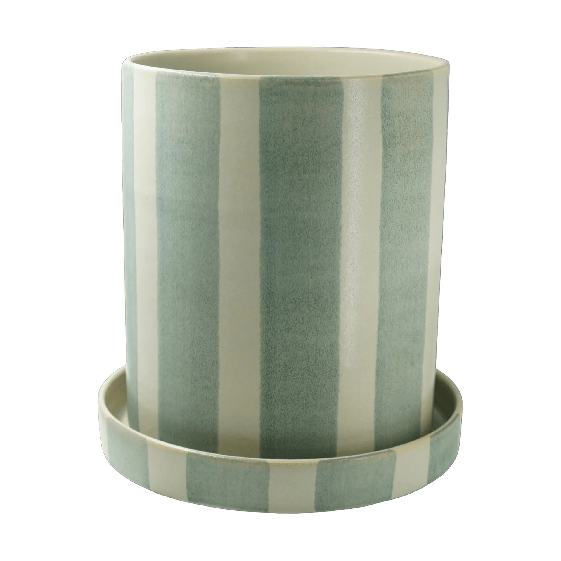 Cache-pot Rand moyen Ø 18 cm, Lichen-vert Paradisverkstaden