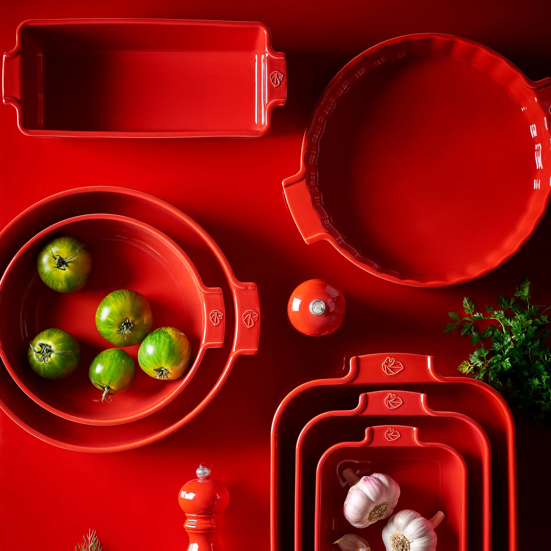 Moule à pain Appolia 31 cm, Rouge Peugeot