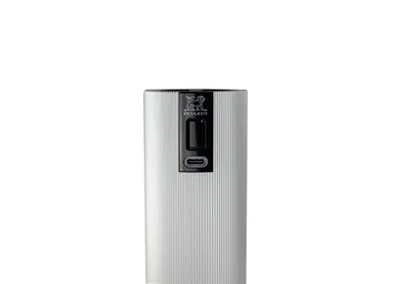 Moulin à épices électrique Line, lot de 2 - Carbone-aluminium - Peugeot