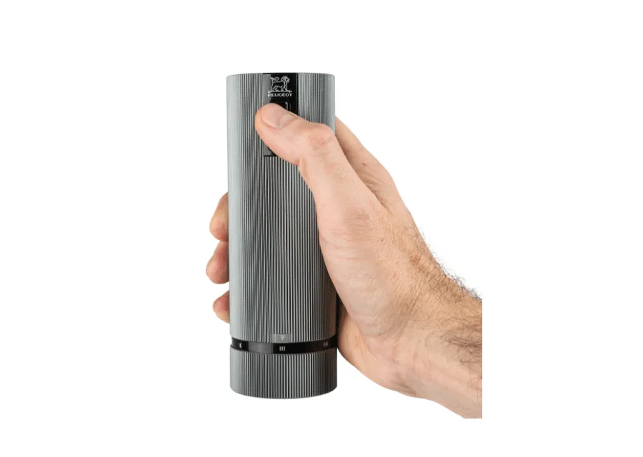 Moulin à épices électrique Line, lot de 2, Carbone-aluminium Peugeot