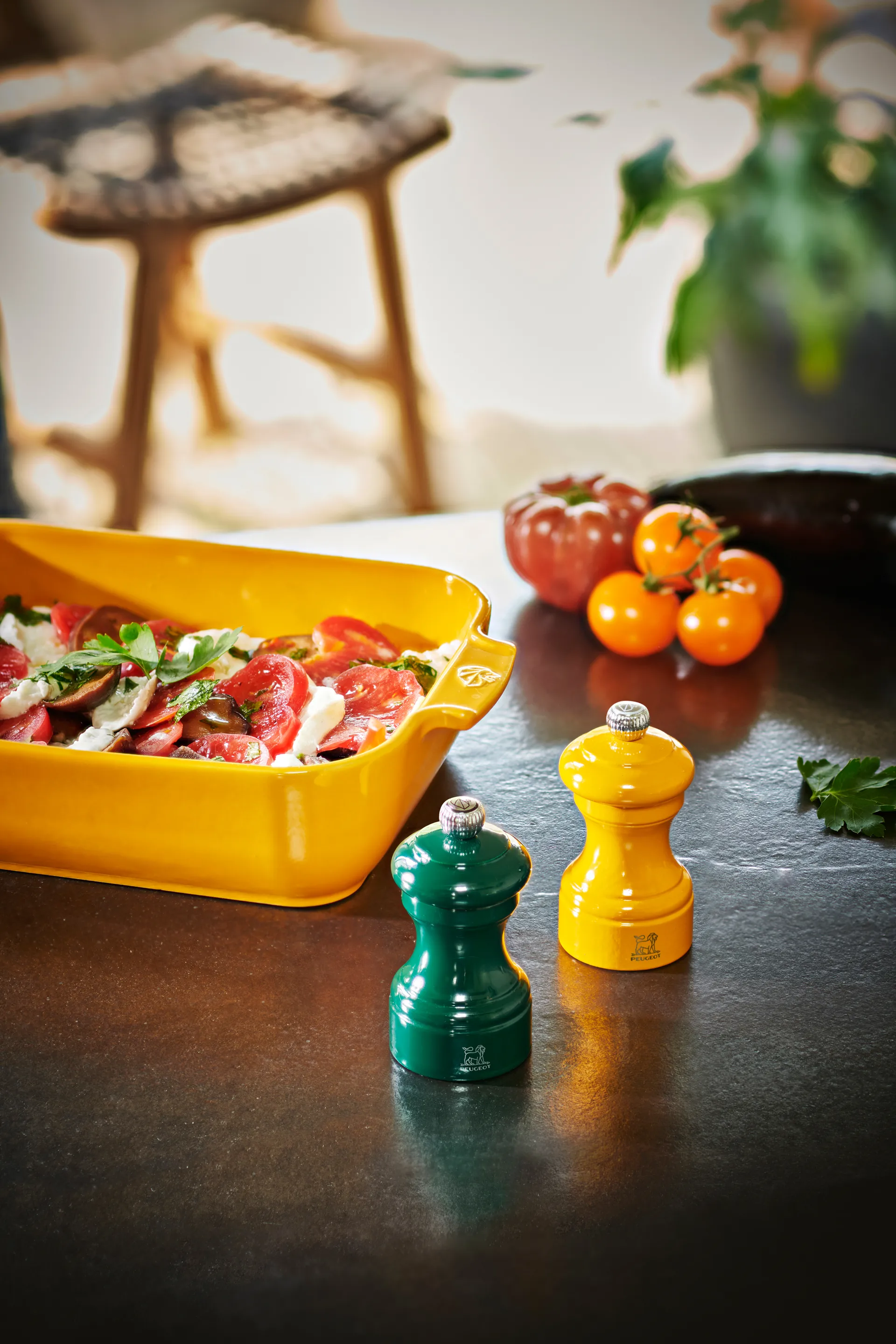 Moulin à poivre Bistrorama 10 cm, Green Forest Peugeot