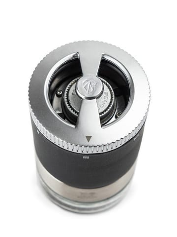 Moulin à poivre Maestro 11 cm + 3 sortes de poivre - Graphite - Peugeot