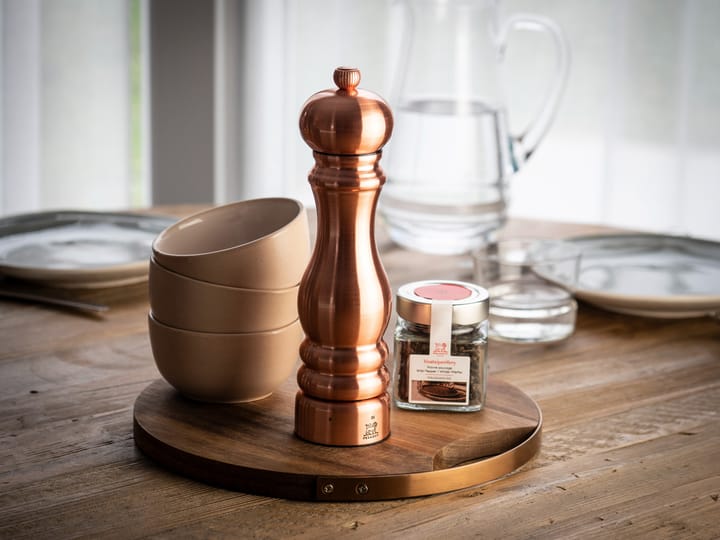 Moulin à poivre Paris Chef 22 cm, Copper electroplating Peugeot