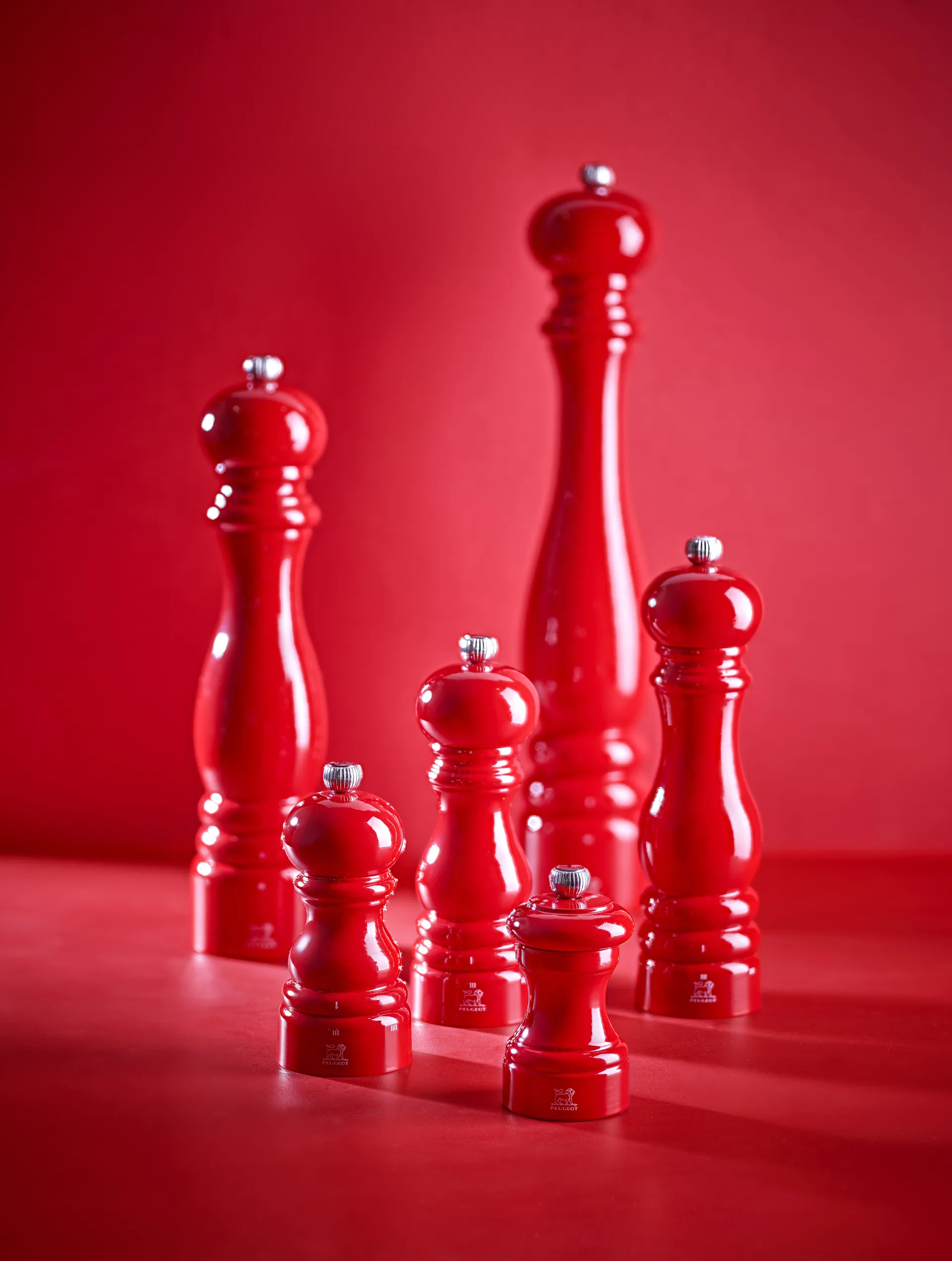 Moulin à poivre Paris u'Select 22 cm, Red passion Peugeot