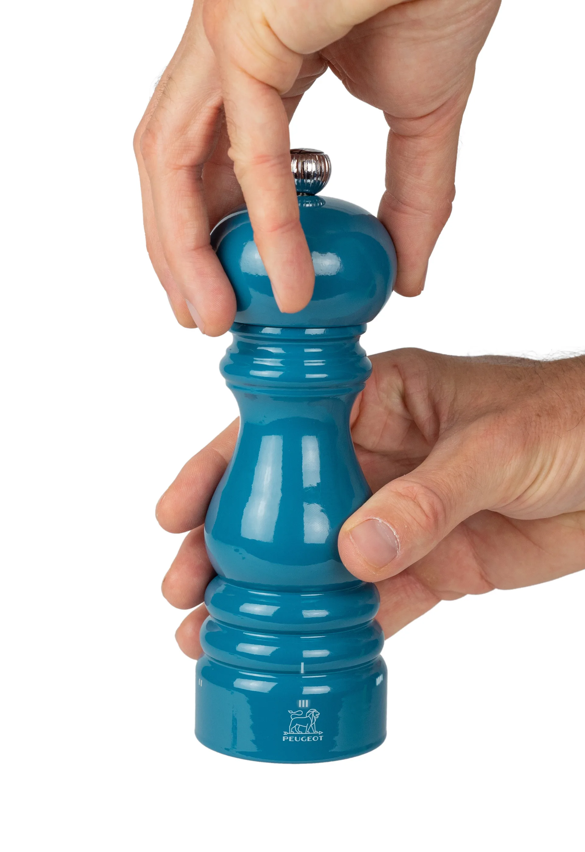 Moulin à poivre Parisrama 18 cm, Bois-pacific blue Peugeot