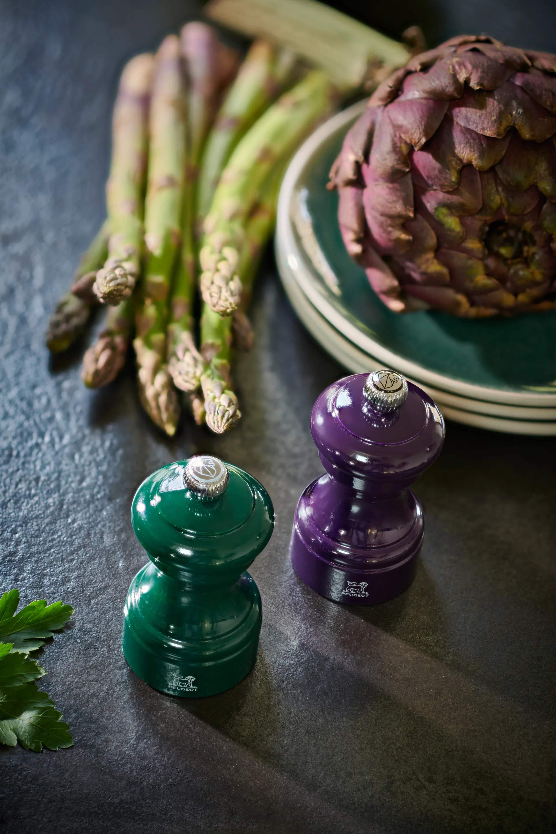 Moulin à sel Bistrorama 10 cm, Green Forest Peugeot