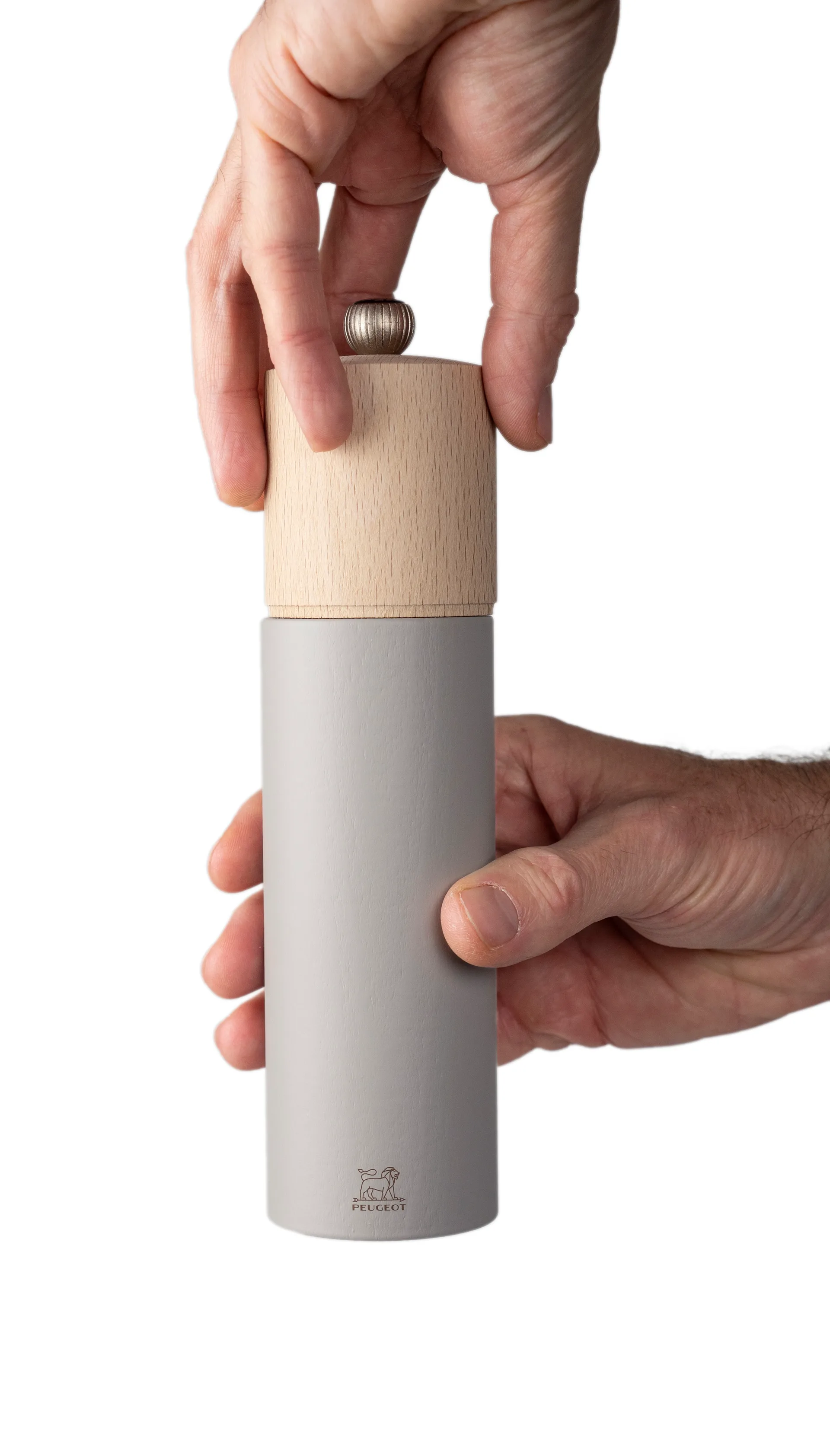 Moulin à sel Boreal 21 cm, Pebble grey Peugeot