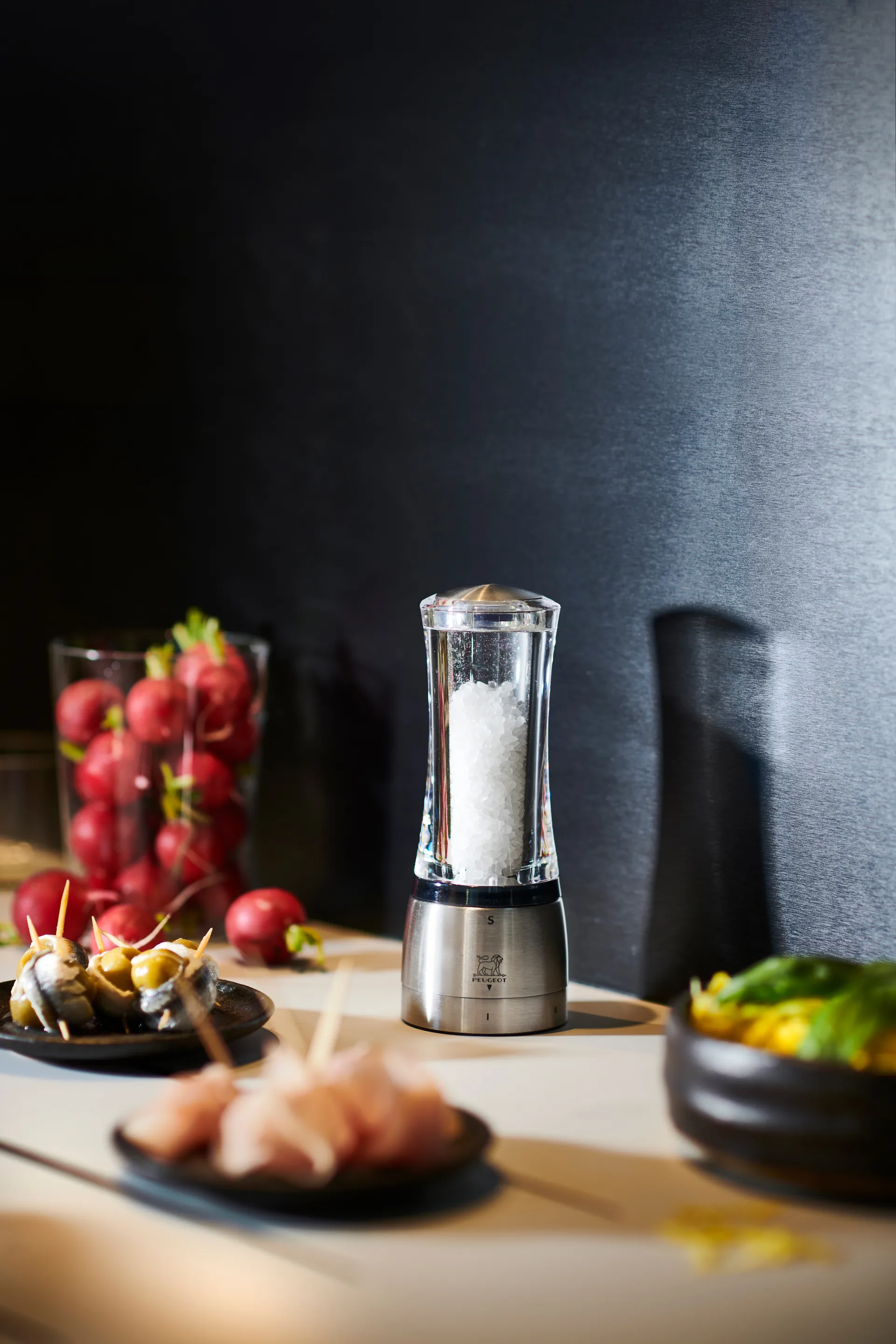 Moulin à sel Daman Z 16 cm, Black Peugeot