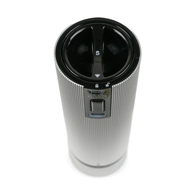 Moulin à sel électrique Line Z 15 cm, Aluminium Peugeot