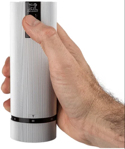 Moulin à sel électrique Line Z 15 cm, Aluminium Peugeot