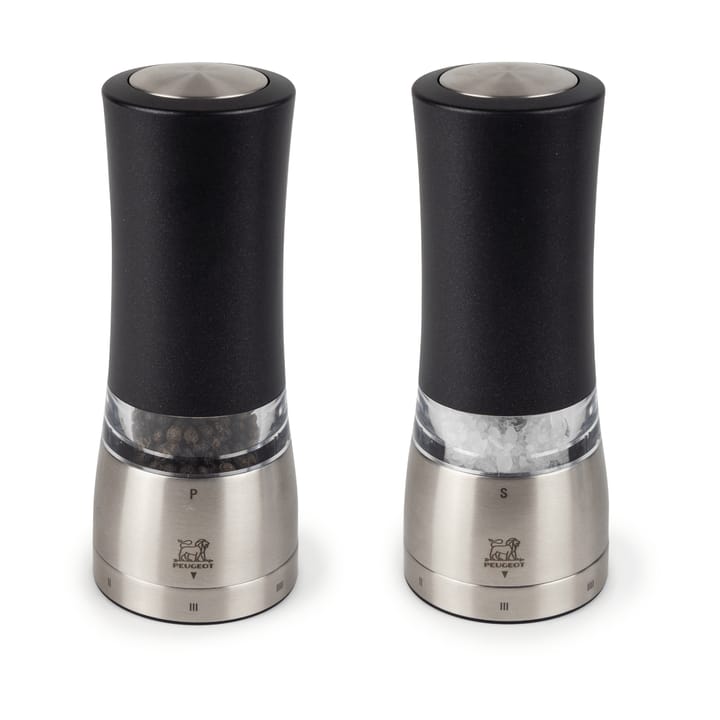 Moulin à sel et poivre électrique Daman Z DUO 2 pièces - Black - Peugeot