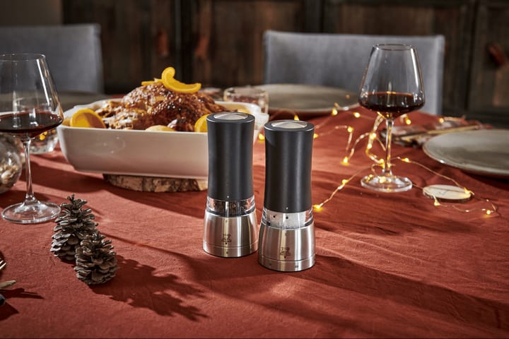 Moulin à sel et poivre électrique Daman Z DUO 2 pièces, Black Peugeot