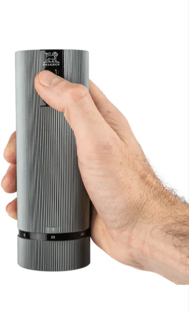 Moulin à sel et poivre électrique Line Z DUO 2 pièces, Aluminium-carbon Peugeot