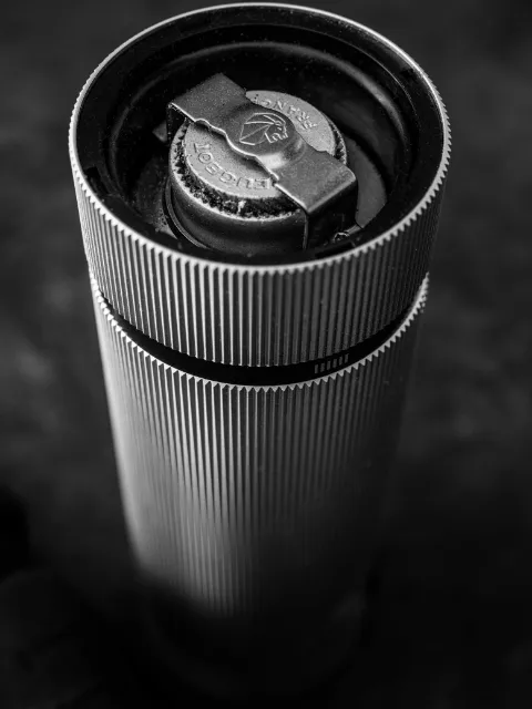 Moulin à sel et poivre électrique Line Z DUO 2 pièces, Aluminium-carbon Peugeot