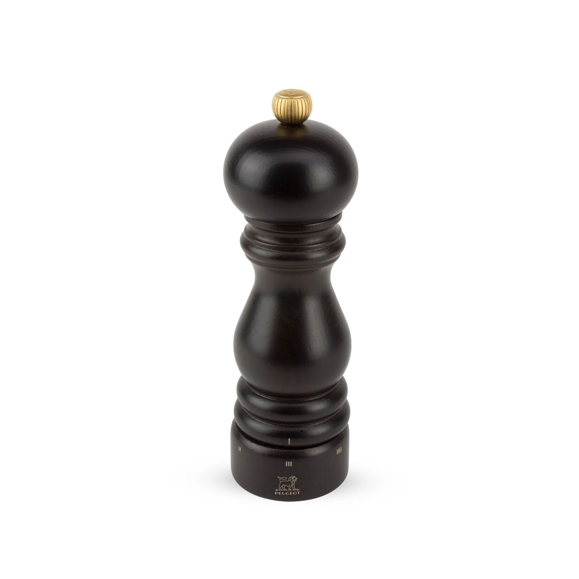 Moulin à sel Paris 18 cm, chocolat (brun) Peugeot