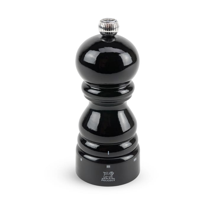 Moulin à sel Paris u'Select Z 12 cm - Lacquered black - Peugeot