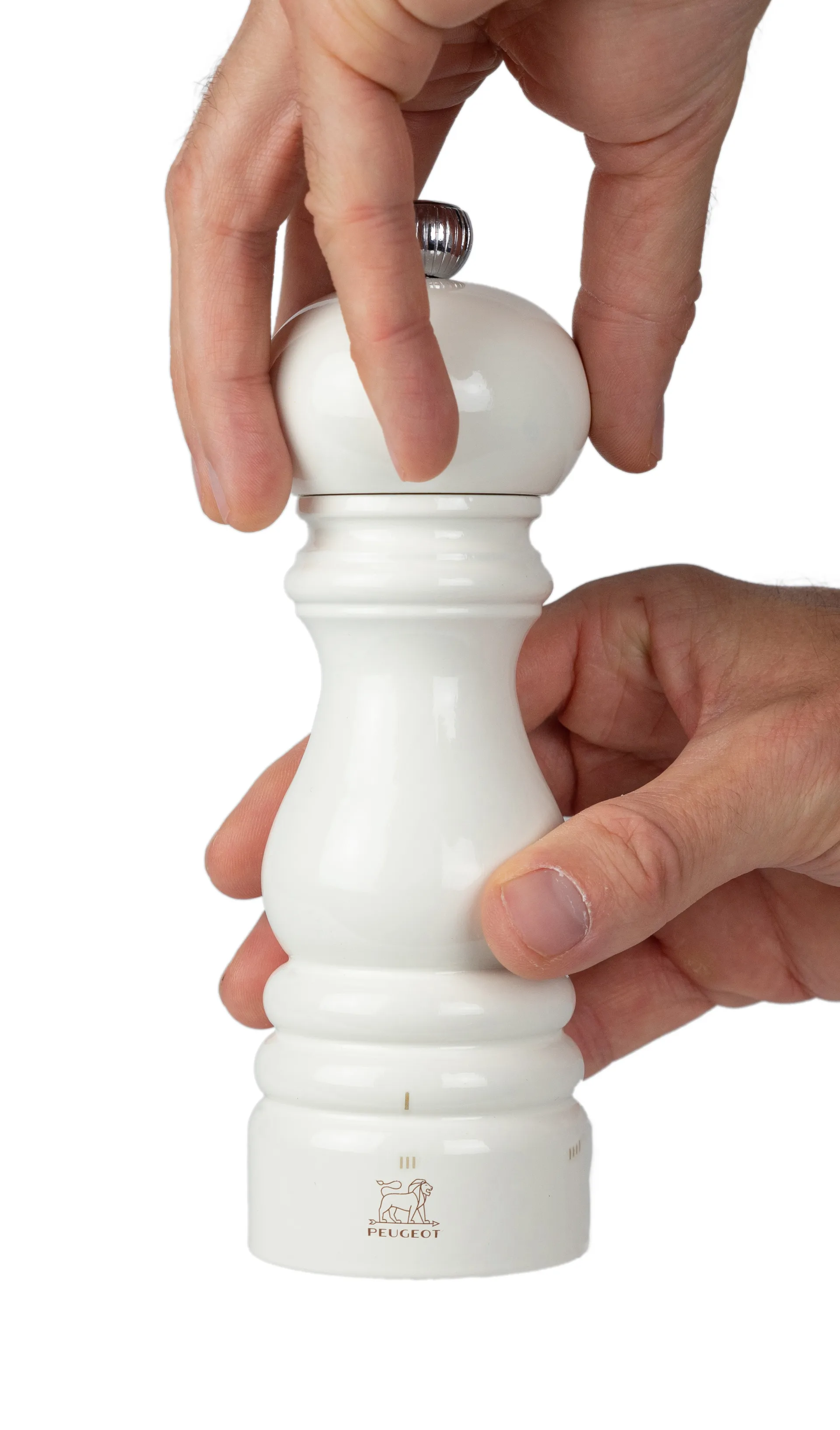 Moulin à sel Parisrama 18 cm, Bois-ivory Peugeot