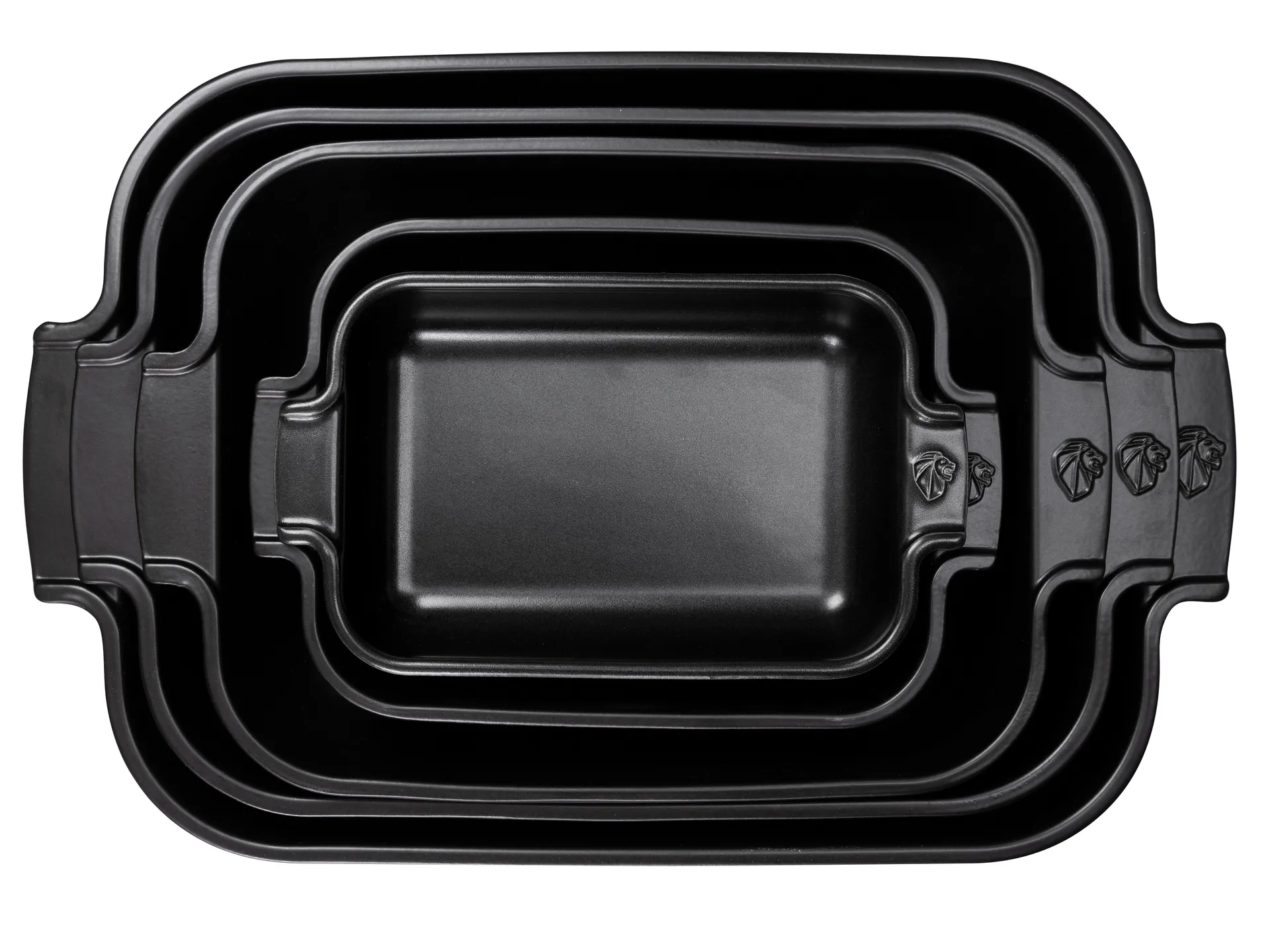 Plat de céramique Appolia 16x25 cm, Satin black Peugeot