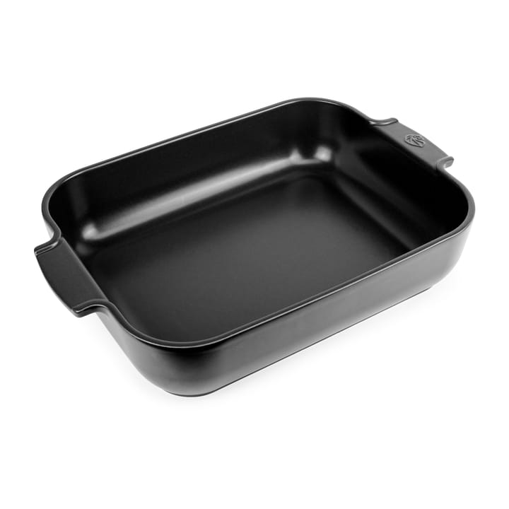 Plat de céramique Appolia 40x27 cm - Satin black - Peugeot