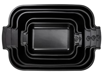 Plat de céramique Appolia 40x27 cm - Satin black - Peugeot